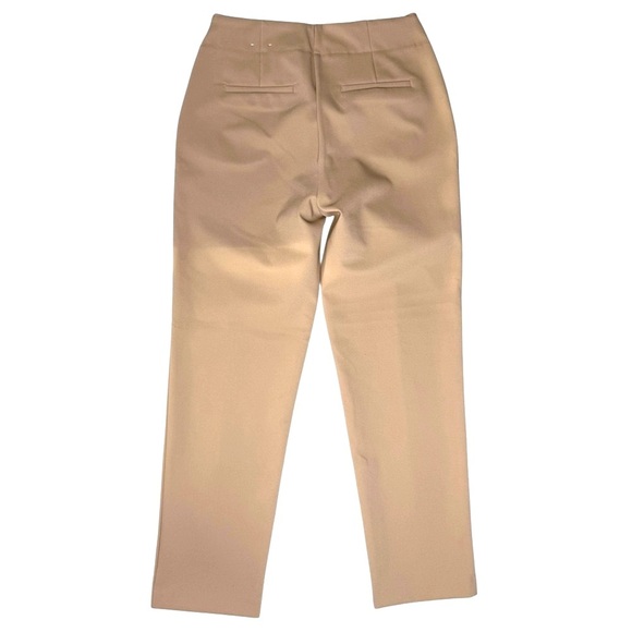 Rachel Zoe Ponte Knit Pull-On Pants Size 6 Camel Tan 27” Inseam - Picture 3 of 6